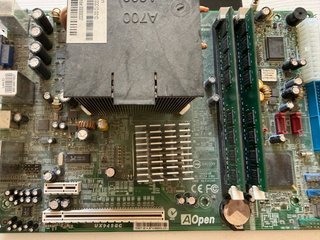 Placa Base AOpen UX945GC + CPU + RAM