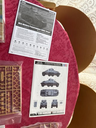 Maqueta coche blindado M35 Mittlere Panzerwagen
