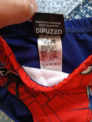 Slip Spiderman Marvel bambino 4 anni