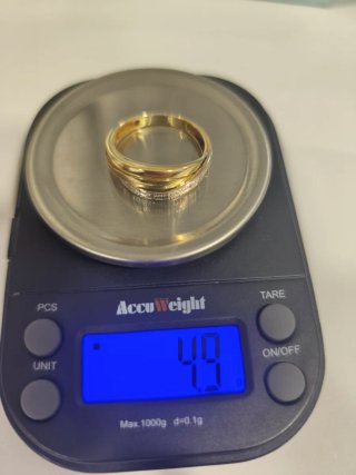 Anillo Vintage Oro 18K Diamantes