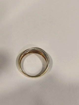 Anillo Vintage Oro 18K Diamantes