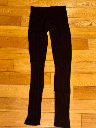 Leggings Punto Trenzado Negro Ardene Talla S/M