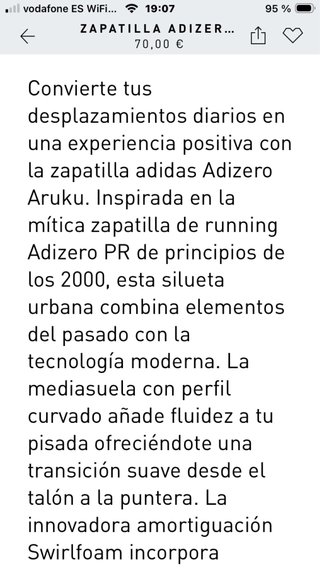 Zapatillas Adidas adizero ARUKU