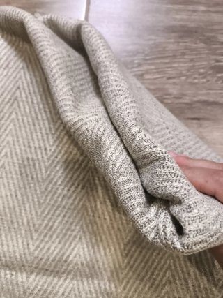 Retal de tela beige