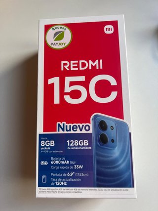 Xiaomi Redmi 15C (1 semana uso) + Ticket y caja