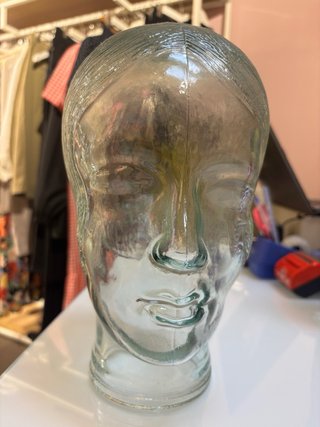 Maniquí Vintage Cristal Sombreros