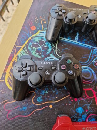 Mando PlayStation 3 (PS3) Negro y Rojo