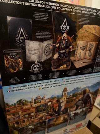 Assassin's Creed Black Flag COLLECTORS SIN FIGURA!