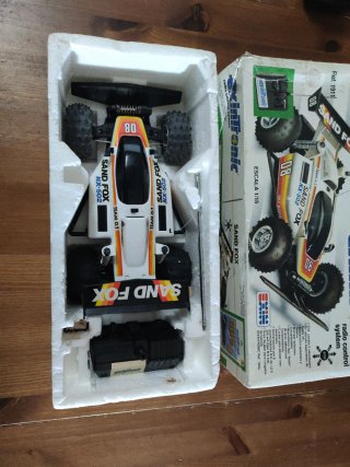 EXIN Sand Fox RC Vintage con caja original