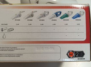 Aspirador Mano Black and Decker - Dustbuster 3.6V