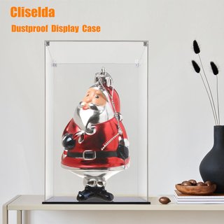 Vitrina Acrílico Cliselda 25x25x40 cm Base Negra