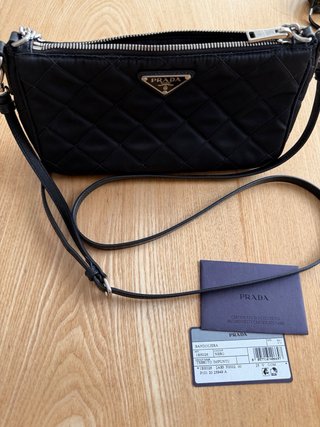 Bolso Prada Negro Nylon Original