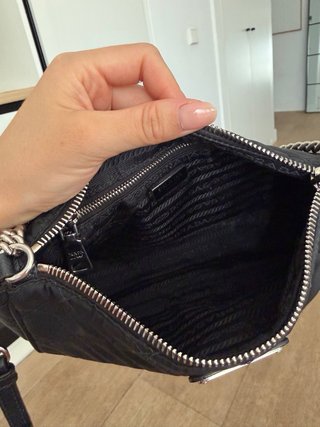 Bolso Prada Negro Nylon Original