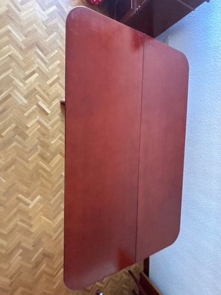Mesa plegable de madera