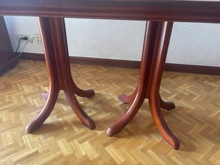 Mesa plegable de madera