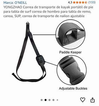 Correa de transporte para tabla de surf/SUP