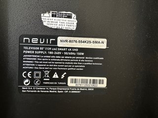 TV Nevir 55 Ultra HD 4K