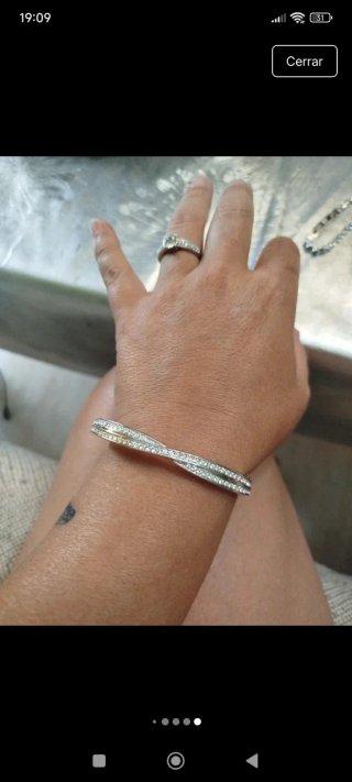 Conjunto Swarovski Pulseras y Collar