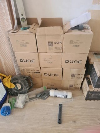 12 Cajas Baldosas Hidráulicas Nuevas marca Dune