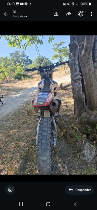 honda de enduro para circuito