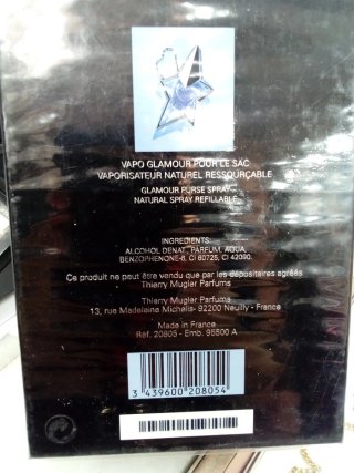 Angel pour le sac eau de parfum Mugler