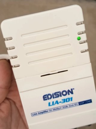 Edision LIA-301 Amplificador UHF/VHF Nuevo
