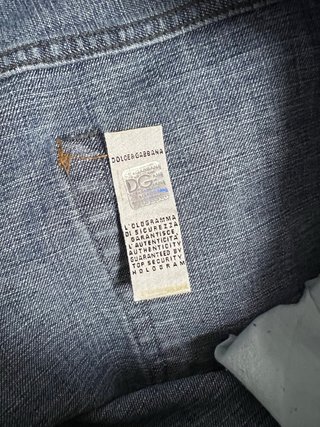 Dolce & Gabbana Jeans L Strass Denim Blu