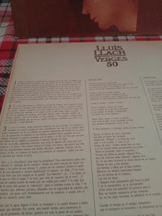 Vinilo Lluís Llach - Verges 50