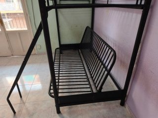 Cama Litera Matrimonio Sofá Cama Metal