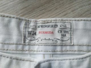 Bermudas Springfield Blancas