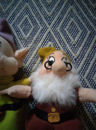 Peluche Disney 7 Nani Brontolo e Mammolo