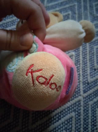 Peluche Orsetto Kaloo Rosa Elefante