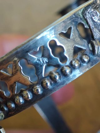 Acetoliera in Argento Massiccio Italia XIX Secolo