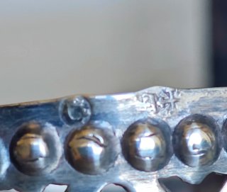 Acetoliera in Argento Massiccio Italia XIX Secolo