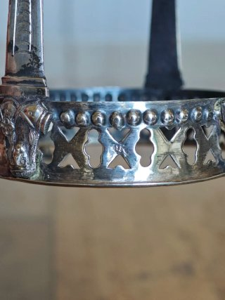 Acetoliera in Argento Massiccio Italia XIX Secolo