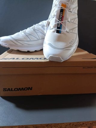 Salomon XT-6 Blancas y grises