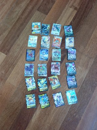 237 Cartas Pokémon Variadas
