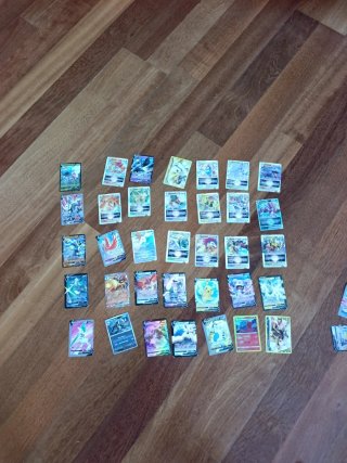237 Cartas Pokémon Variadas