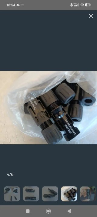 Conectores Solares MC4