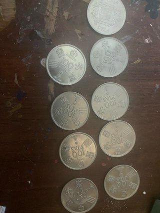 Monedas 100 PTAS (Pesetas) - Lote 4