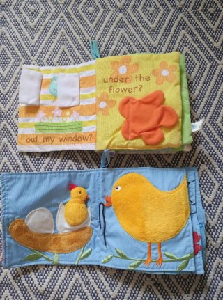 Libri in tessuto per bambini