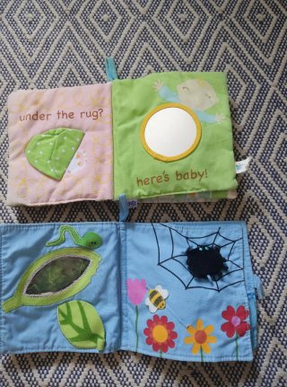 Libri in tessuto per bambini