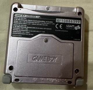 Nintendo Game Boy Advance SP Rosa Ocasión