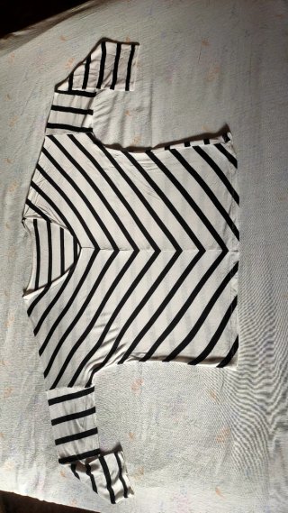 Camiseta Rayas Manga Larga