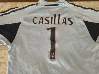 Camiseta Real Madrid Adidas Azul Talla M
