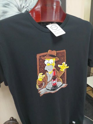 Camiseta Tys Homer Simpson Duff Beer