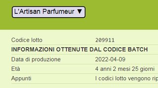 L'Artisan Parfumeur Tenebre 26 EDP 75ml Nuovo