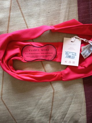 Braga bikini brasileña roja talla L a estrenar