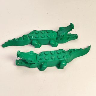 Lego Coccodrillo/Alligatore Verde 1pz