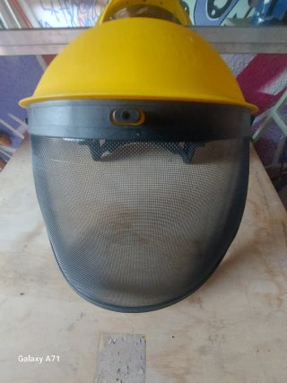 Visiera protettiva e occhiali